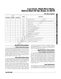MAX4492AUD-T Datasheet Page 5
