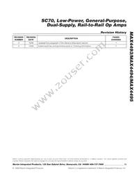 MAX4494AKA+G0N Datasheet Page 15