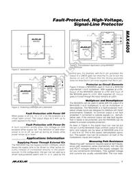 MAX4505EUK Datasheet Page 7