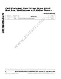MAX4509CPE Datasheet Page 18
