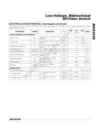 MAX4529CSA+ Datasheet Page 3