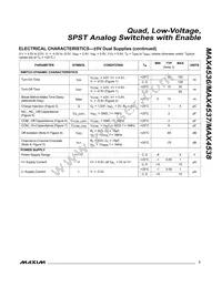 MAX4538ESE+T Datasheet Page 3