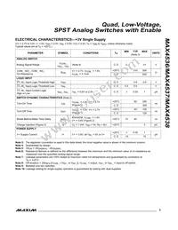 MAX4538ESE+T Datasheet Page 5