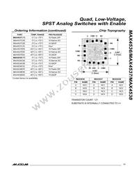 MAX4538ESE+T Datasheet Page 11