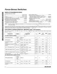 MAX4556ESE+T Datasheet Page 2