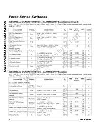 MAX4556ESE+T Datasheet Page 8