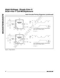 MAX4578CWP+T Datasheet Page 16