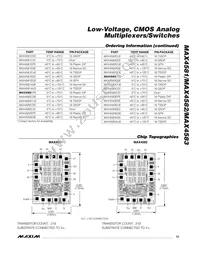 MAX4581AUE/GG8 Datasheet Page 15