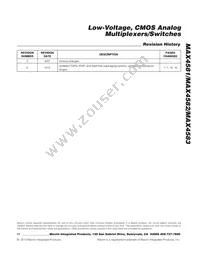 MAX4582EPE+ Datasheet Page 17