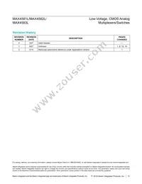MAX4583LESE+T Datasheet Page 13