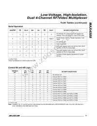 MAX4588CAI+T Datasheet Page 17