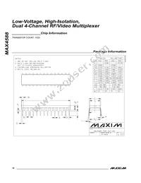 MAX4588CAI+T Datasheet Page 18