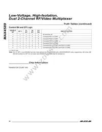 MAX4589EWP Datasheet Page 18