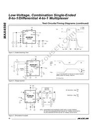 MAX4598EAP+T Datasheet Page 10