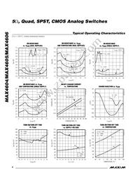 MAX4606ESE+T Datasheet Page 6