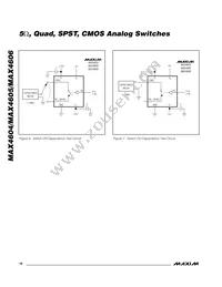 MAX4606ESE+T Datasheet Page 10