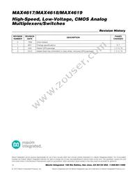 MAX4617EPE+ Datasheet Page 16