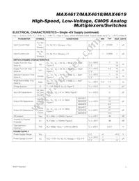 MAX4618CEE+T Datasheet Page 3