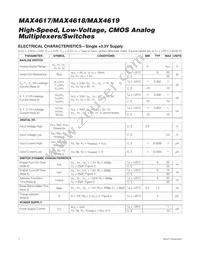 MAX4618CEE+T Datasheet Page 4