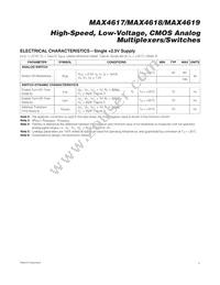 MAX4618CEE+T Datasheet Page 5