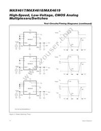 MAX4618CEE+T Datasheet Page 12