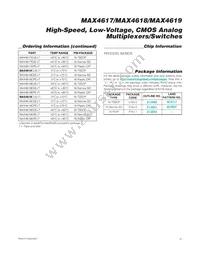 MAX4618CEE+T Datasheet Page 15