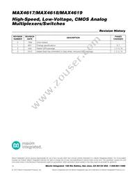 MAX4618CEE+T Datasheet Page 16