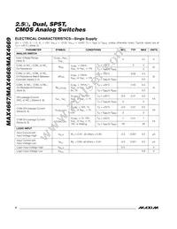 MAX4668ESE+T Datasheet Page 4
