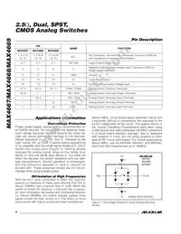 MAX4668ESE+T Datasheet Page 8