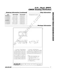 MAX4668ESE+T Datasheet Page 11