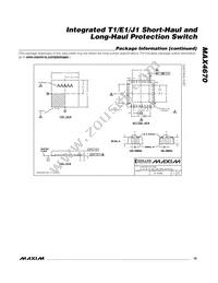 MAX4670ETJ+G126 Datasheet Page 19