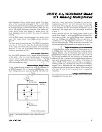 MAX4674ETE+T Datasheet Page 7