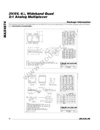 MAX4674ETE+T Datasheet Page 10