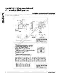 MAX4674ETE+T Datasheet Page 12