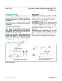 MAX4736ETC+T Datasheet Page 7