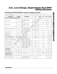 MAX4741EUA+TGA5 Datasheet Page 3