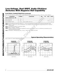 MAX4746HELB+T Datasheet Page 4