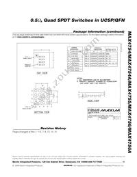 MAX4754AEBE+T Datasheet Page 15