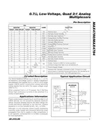 MAX4784EUE+T Datasheet Page 7
