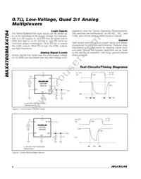 MAX4784EUE+T Datasheet Page 8