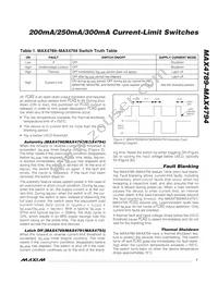 MAX4794ETT+TG40 Datasheet Page 7