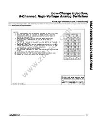 MAX4803ETN+ Datasheet Page 19