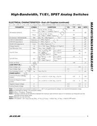 MAX4817ETE+T Datasheet Page 5