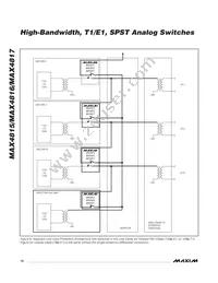 MAX4817ETE+T Datasheet Page 12