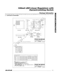 MAX4832ETT33C+T Datasheet Page 11
