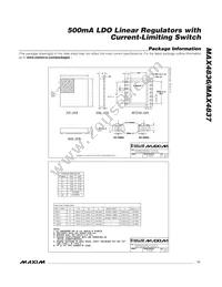 MAX4836ETT33C+T Datasheet Page 11