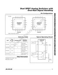 MAX4850ETE+T Datasheet Page 15