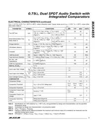 MAX4855ETE+T Datasheet Page 3