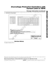 MAX4883CETB+T Datasheet Page 13