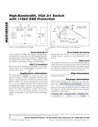 MAX4885AEETI+T Datasheet Page 10